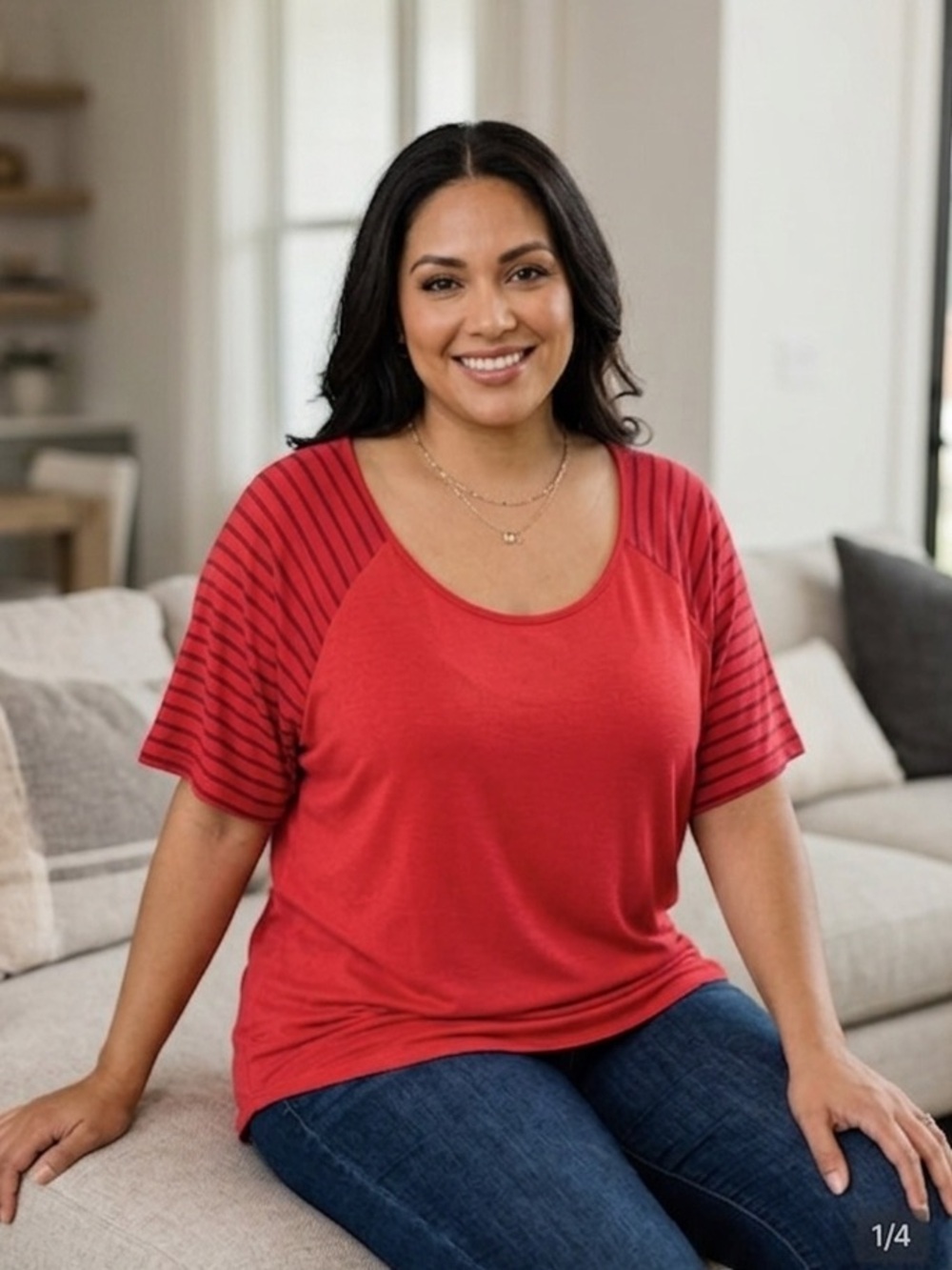 Ahlaray new red top size XL